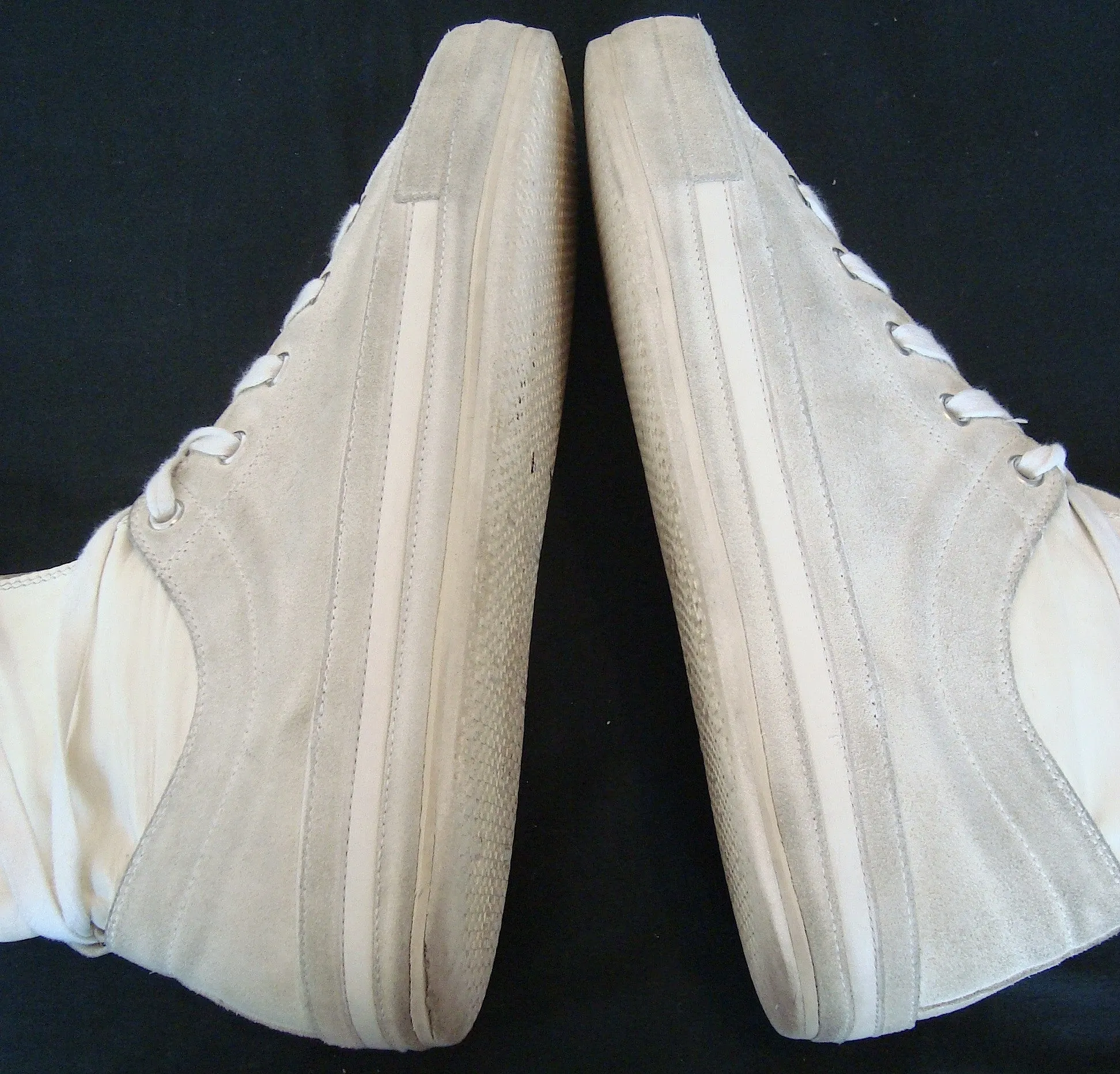 2007 Suede Sneakers with Goat Leather panel