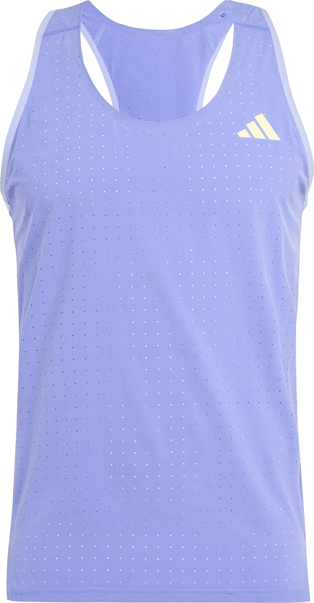 adidas Adizero Mens Running Vest - Blue