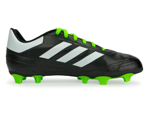 adidas Kids Goletto VI FG Black/Solar Green