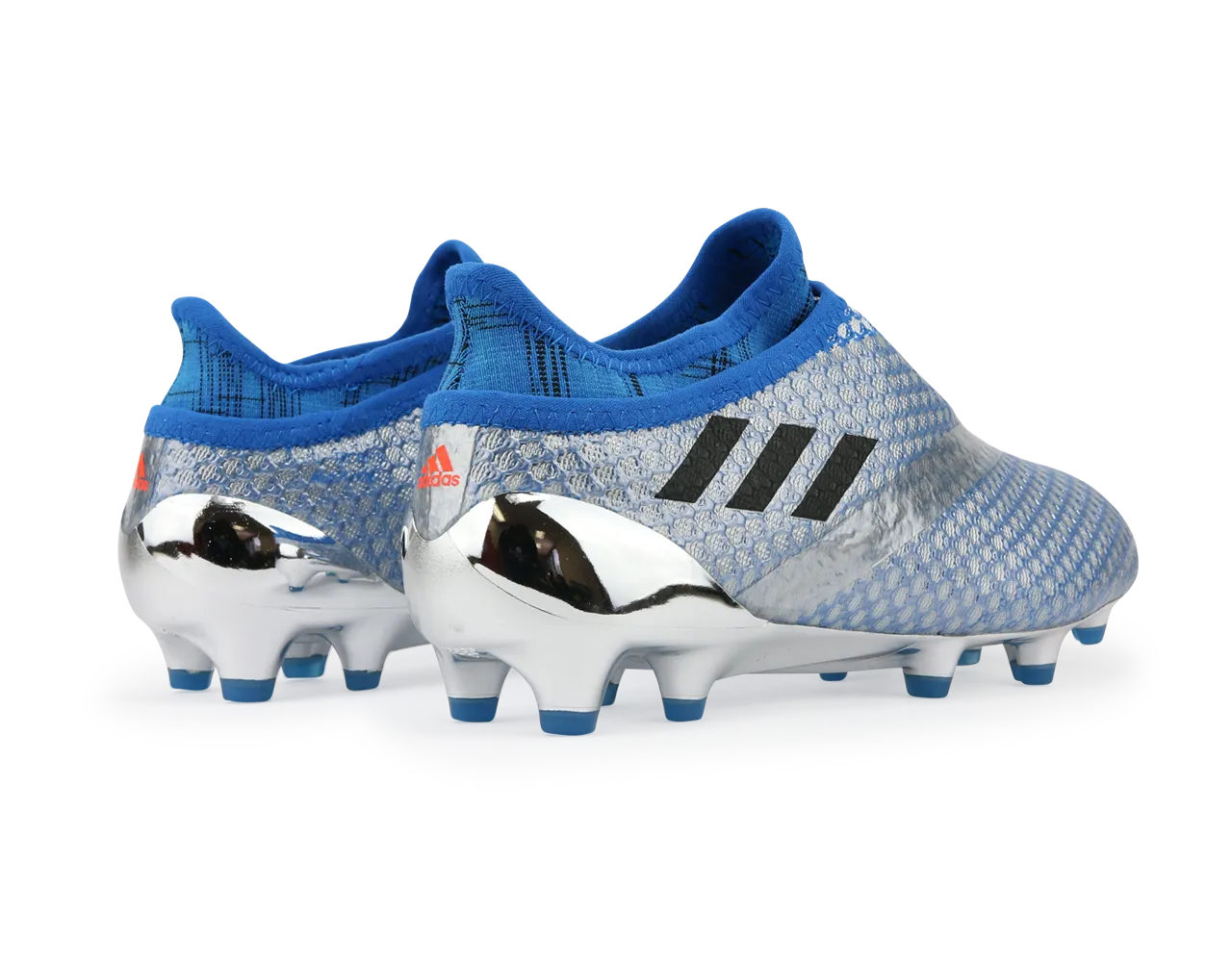 adidas Kids Messi 16  Pureagility FG  Silver Metalic/Core Black/Sho Blue