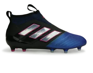 adidas Men's ACE 17  Purecontrol FG Core Black/White/Blue