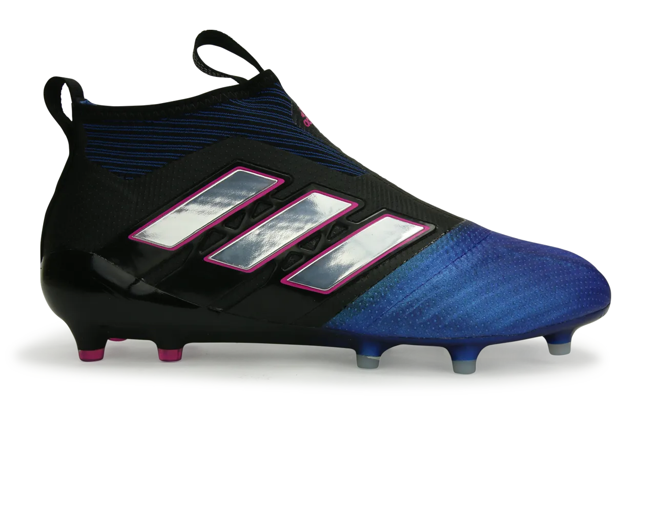 adidas Men's ACE 17  Purecontrol FG Core Black/White/Blue