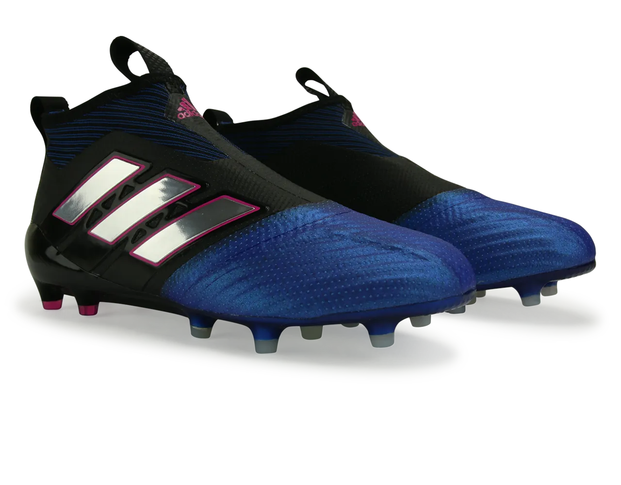 adidas Men's ACE 17  Purecontrol FG Core Black/White/Blue