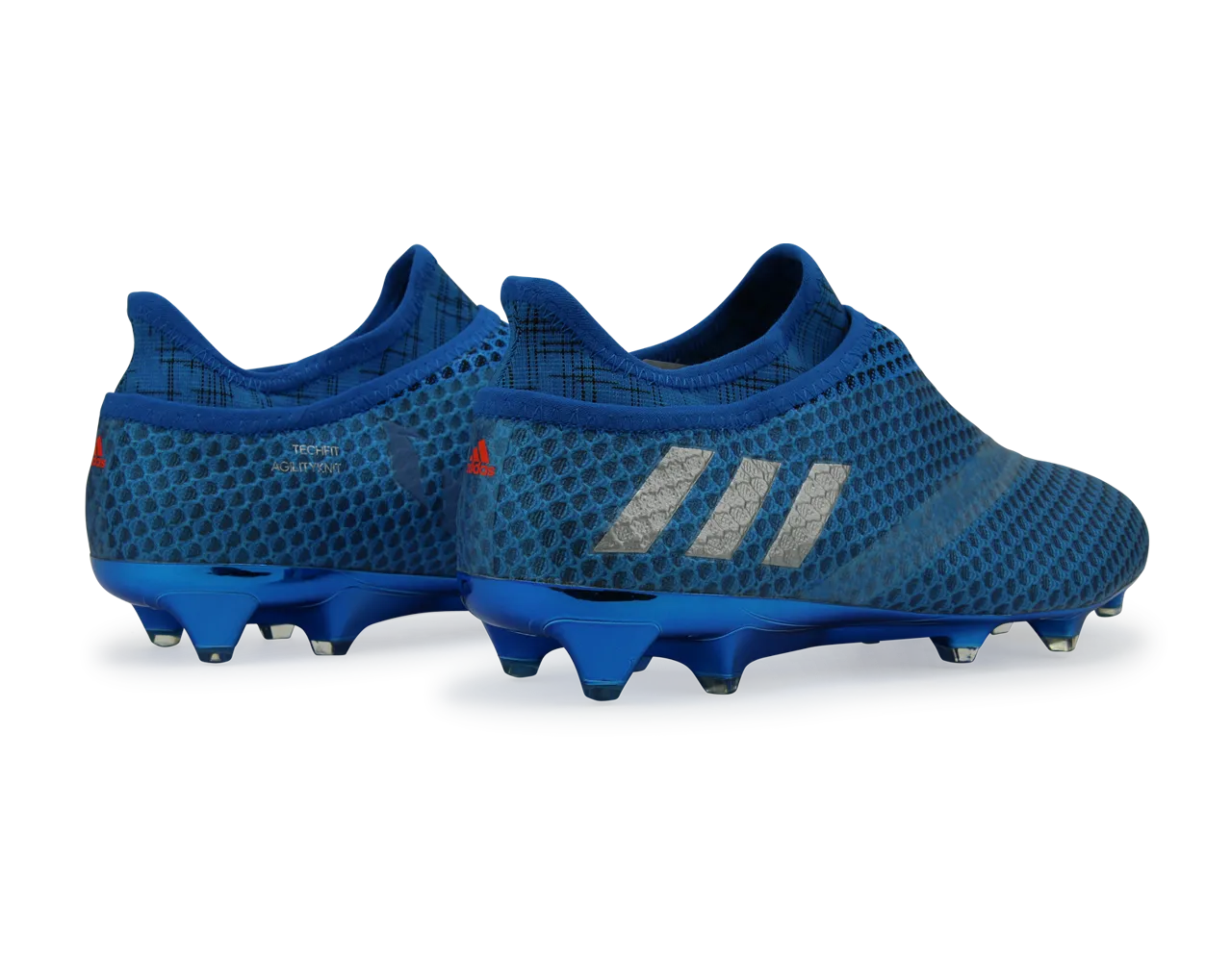 adidas Men's Messi 16  PUREAGILITY FG Sho Blue/Metallic Silver