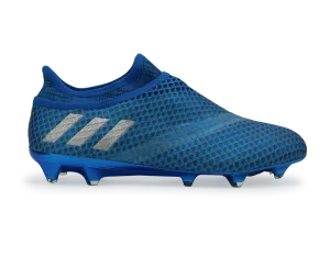 adidas Men's Messi 16  PUREAGILITY FG Sho Blue/Metallic Silver