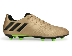 adidas Men's Messi 16.3 FG Copper Metallic/Core Black/Solar Green