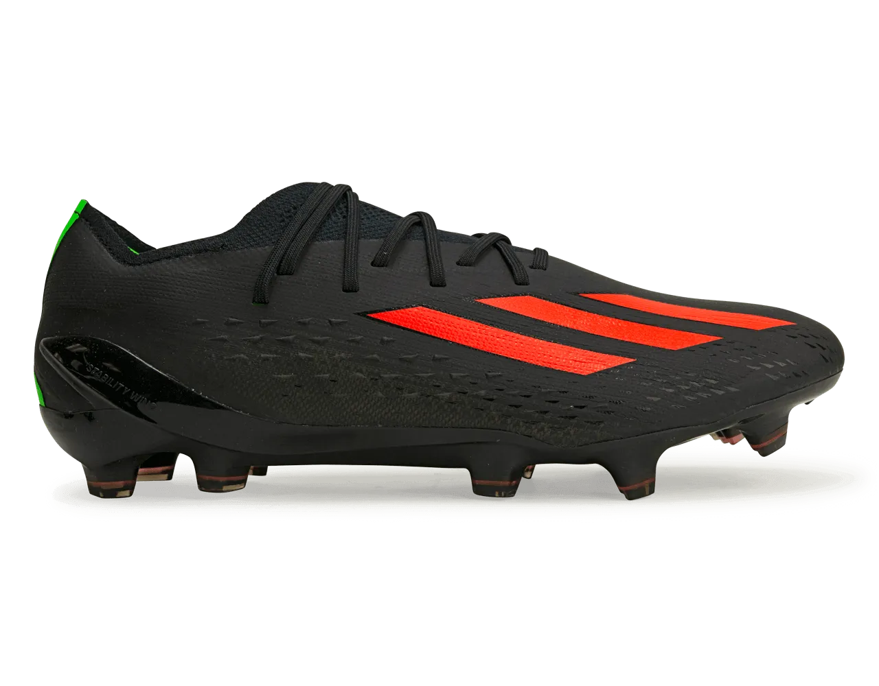 adidas Men's X SpeedPortal.1 FG Black/Solar Red