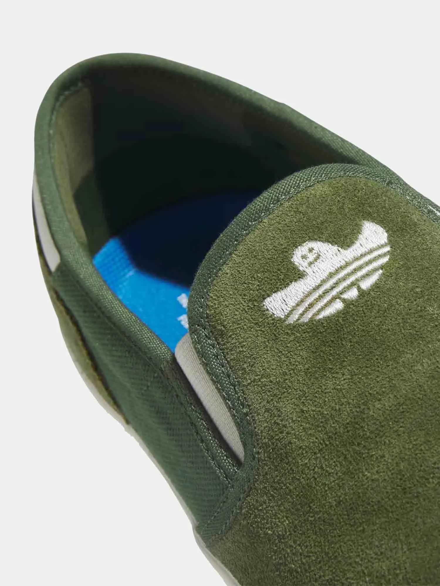 Adidas Shmoofoil Slip On - Wild Pine / Core White