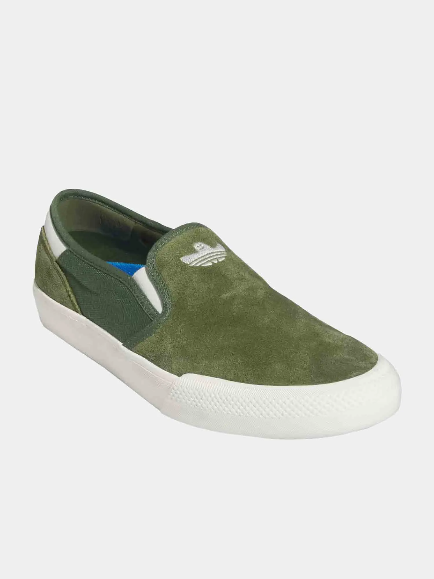 Adidas Shmoofoil Slip On - Wild Pine / Core White