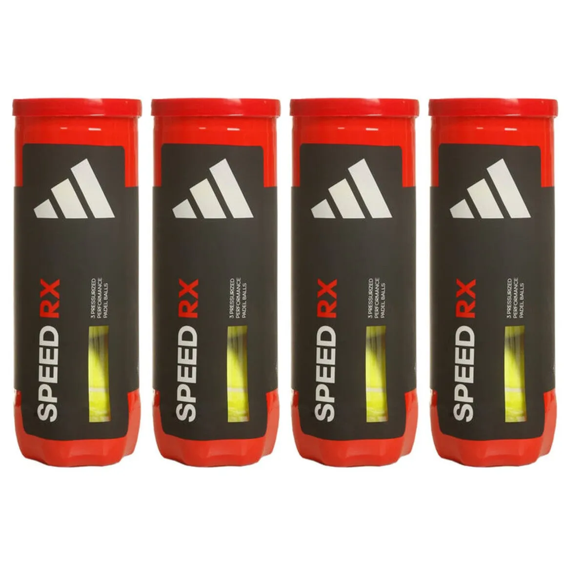 Adidas Speed Rx Padel Balls - Dozen