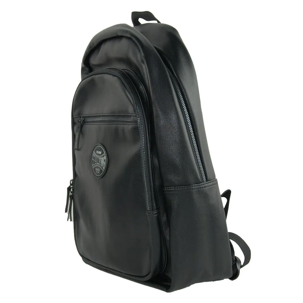 A.G. Spalding & Bros Black Polyethylene Men Men's Backpack