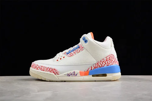 AIR JORDAN 3 MR TRIPLE DOUBLE PE WHITE/RED/BLUE