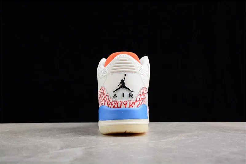 AIR JORDAN 3 MR TRIPLE DOUBLE PE WHITE/RED/BLUE