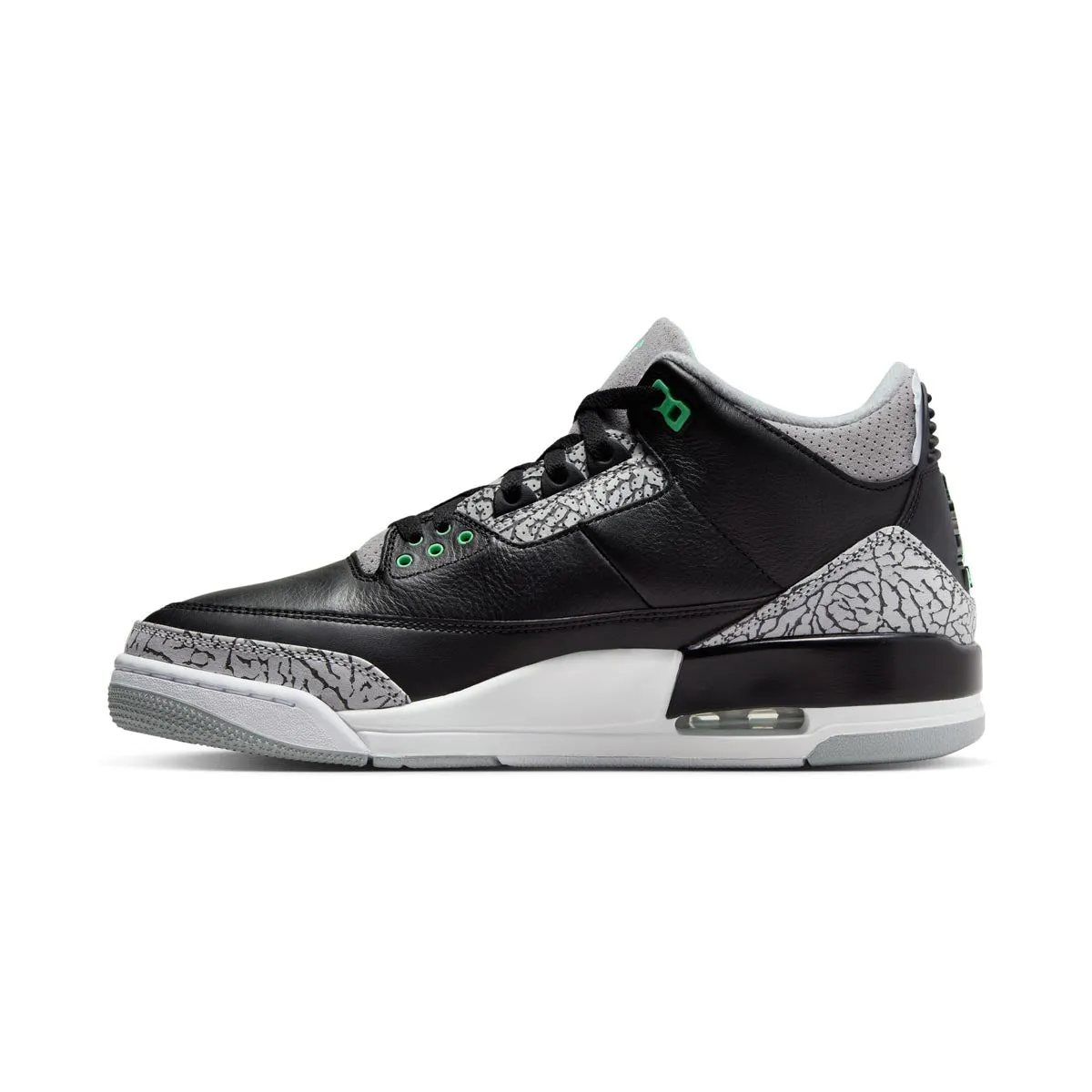 Air Jordan 3 Retro Green Glow Men's Shoes