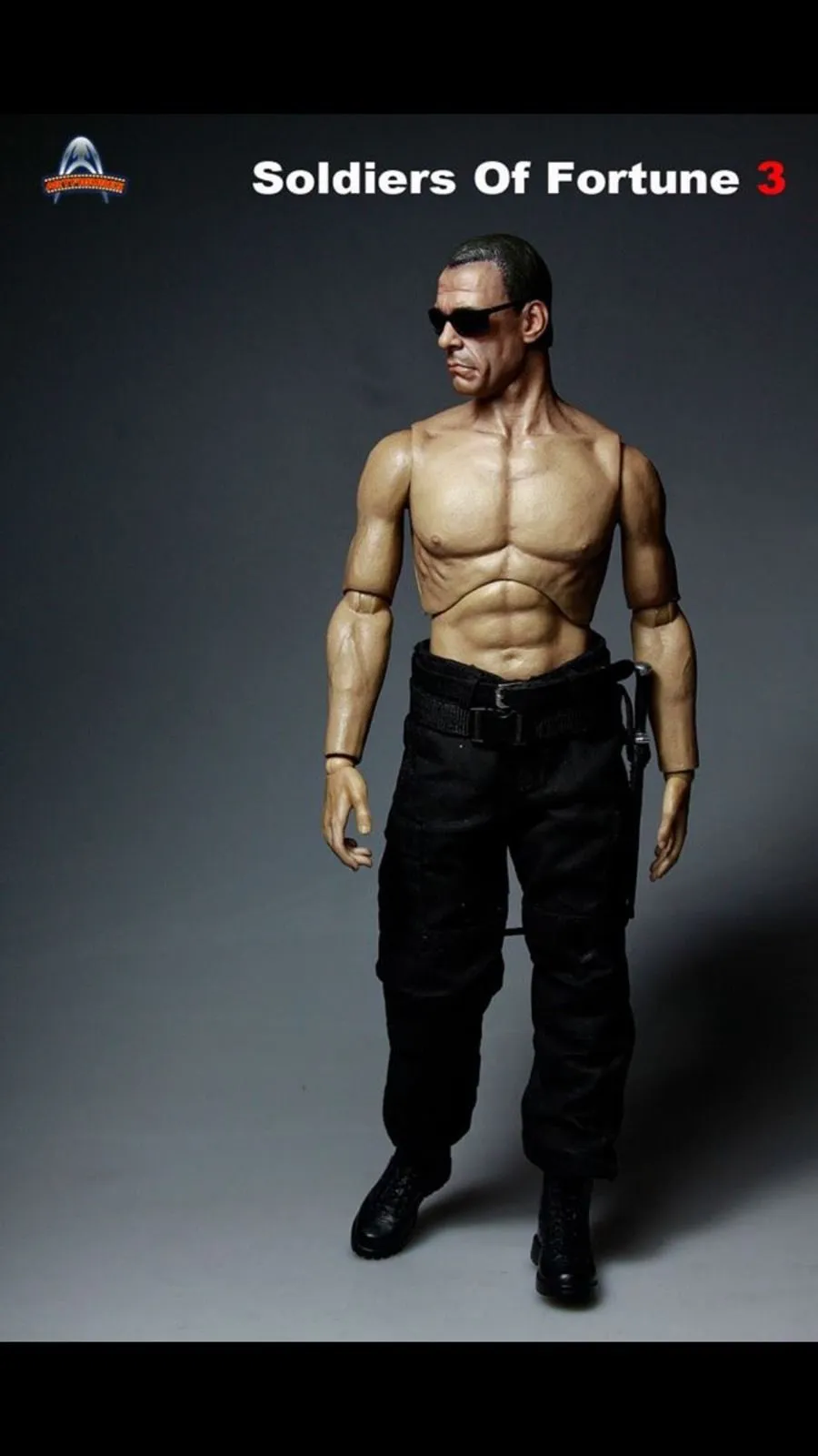 Art Figures 1/6 AF-016 Soldiers Of Fortune 3 Jean-Claude Van Damme (Jean Vilain - Expendables 2) Action Figure