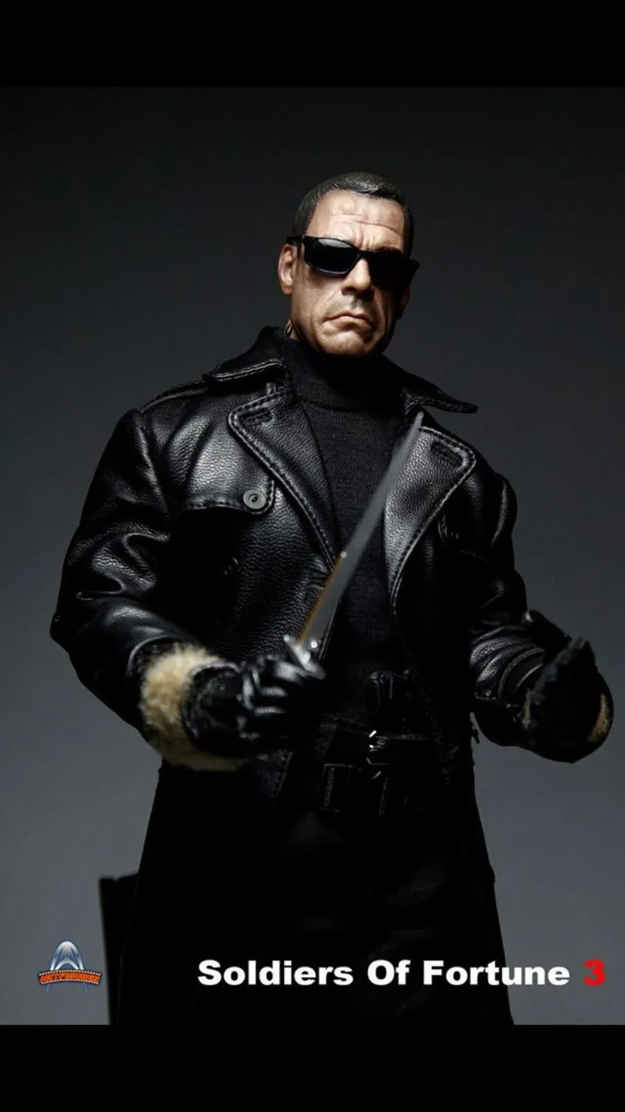 Art Figures 1/6 AF-016 Soldiers Of Fortune 3 Jean-Claude Van Damme (Jean Vilain - Expendables 2) Action Figure