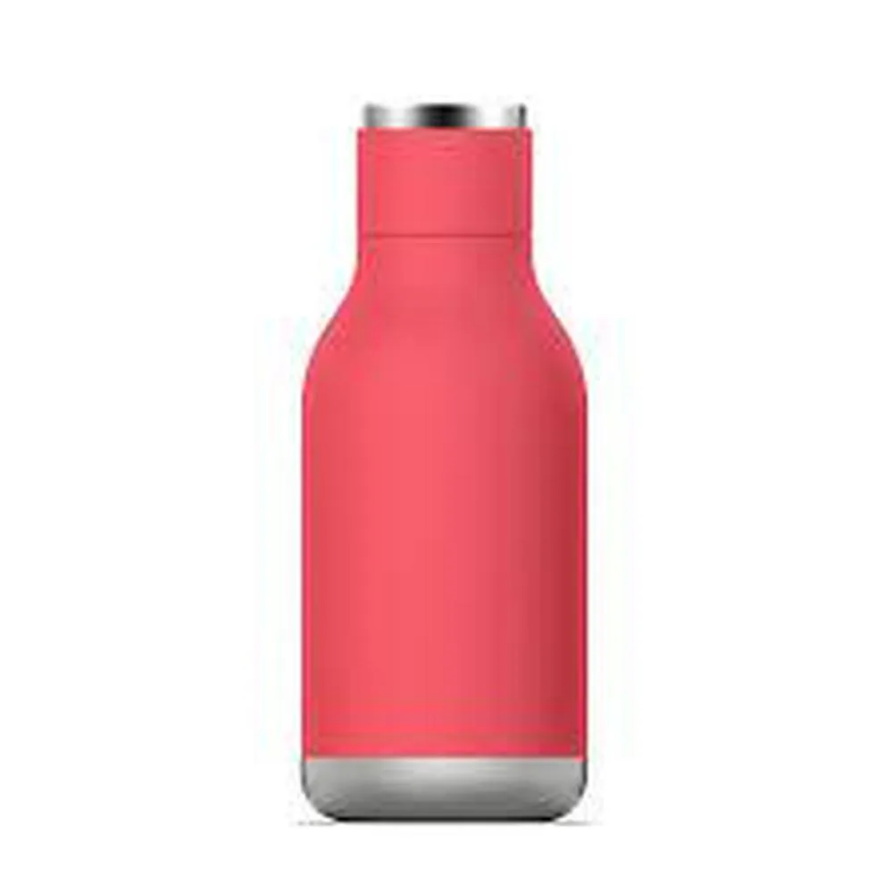 Asobu - Urban Insulated and Double Walled 16 Ounce 24hrs Cool Stainless Steel Bottle - Peach