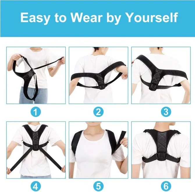 Back Adjustable Posture Corrector