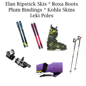 Backcountry Ski Rental Package