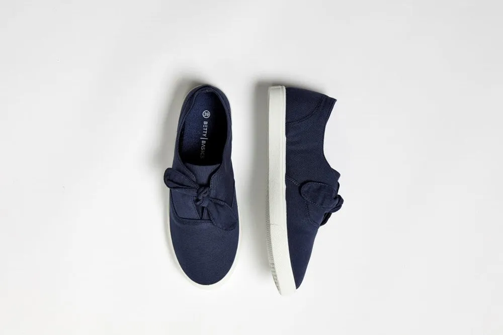 Betty Basics Nautic Plimsolls Ink