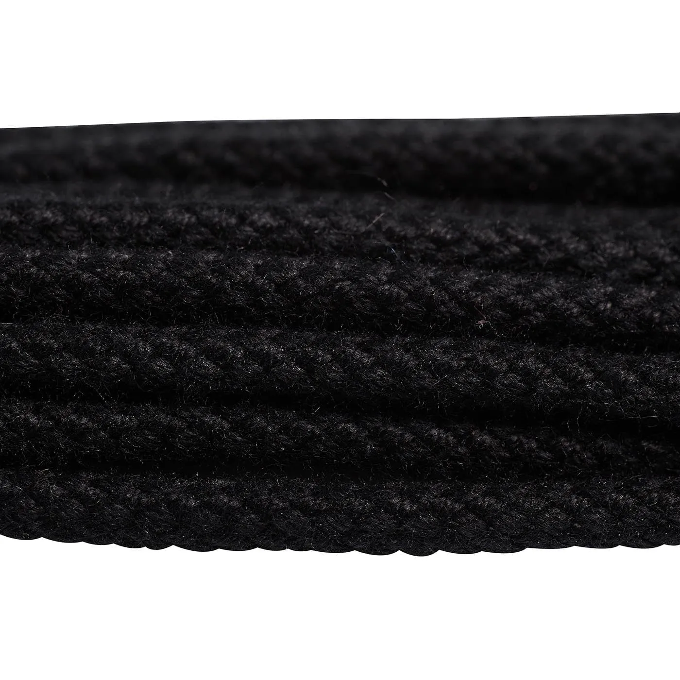 Black Braided Laces - 110cm