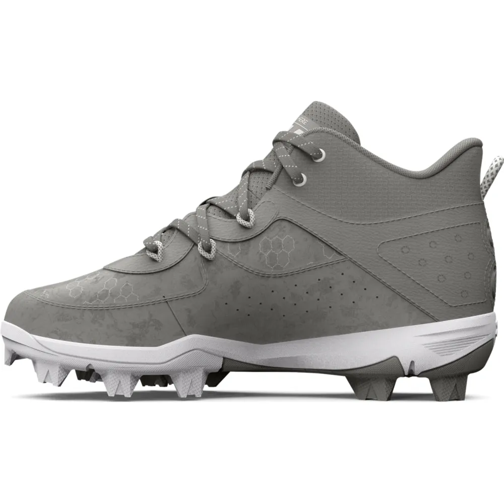 Boys' Under Armour Youth Harper 8 Mid RM Baseball Cleats