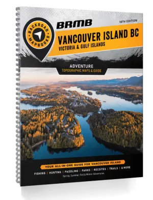 BRMB Vancouver Island BC. Victoria and Gulf Islands Mapbook 10th edition.