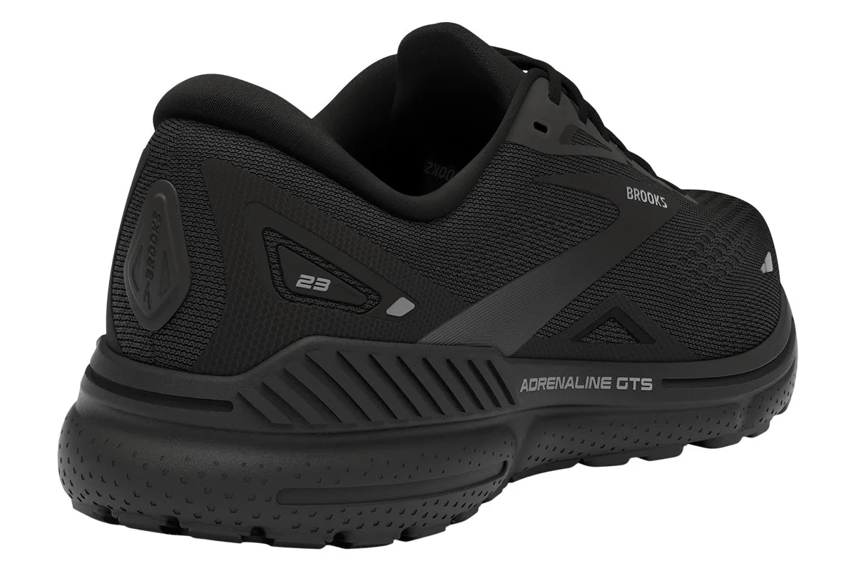 Brooks Adrenaline GTS 23 4E Black/Black/Ebony Mens