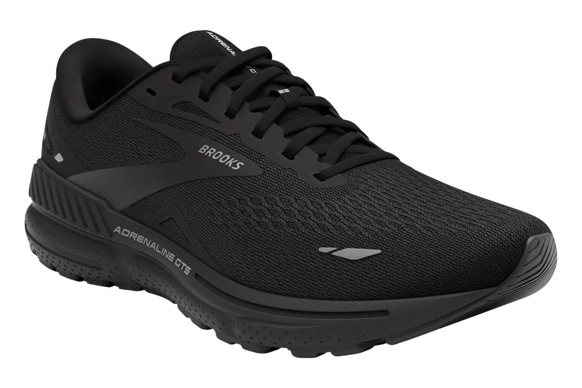 Brooks Adrenaline GTS 23 4E Black/Black/Ebony Mens