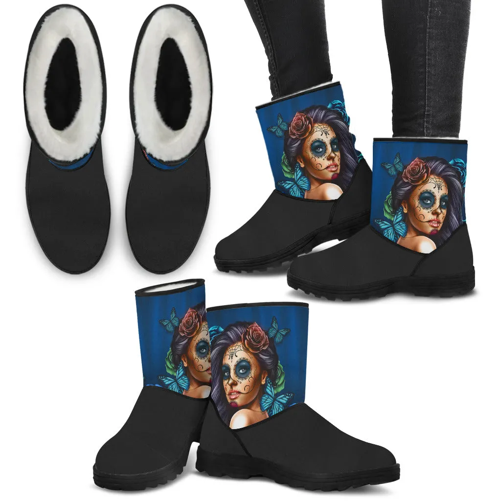 CALAVERA FUR BOOTS - FREE SHIPPING WORLDWIDE