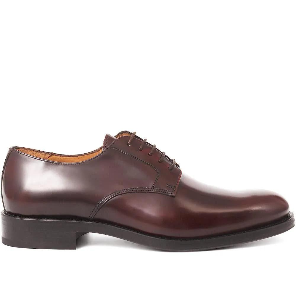 Cambridge Leather Polished Derby Shoes - CAMBRIDGE2 / 323 783