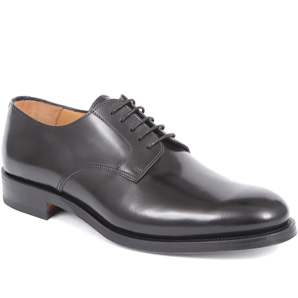 Cambridge Leather Polished Derby Shoes - CAMBRIDGE2 / 323 783