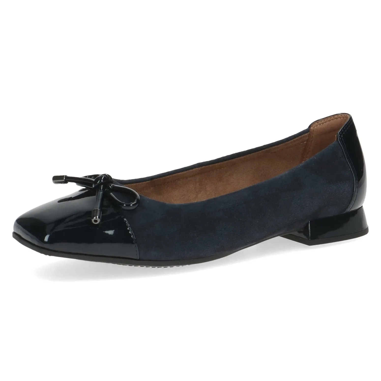 Caprice ballet pump with bow