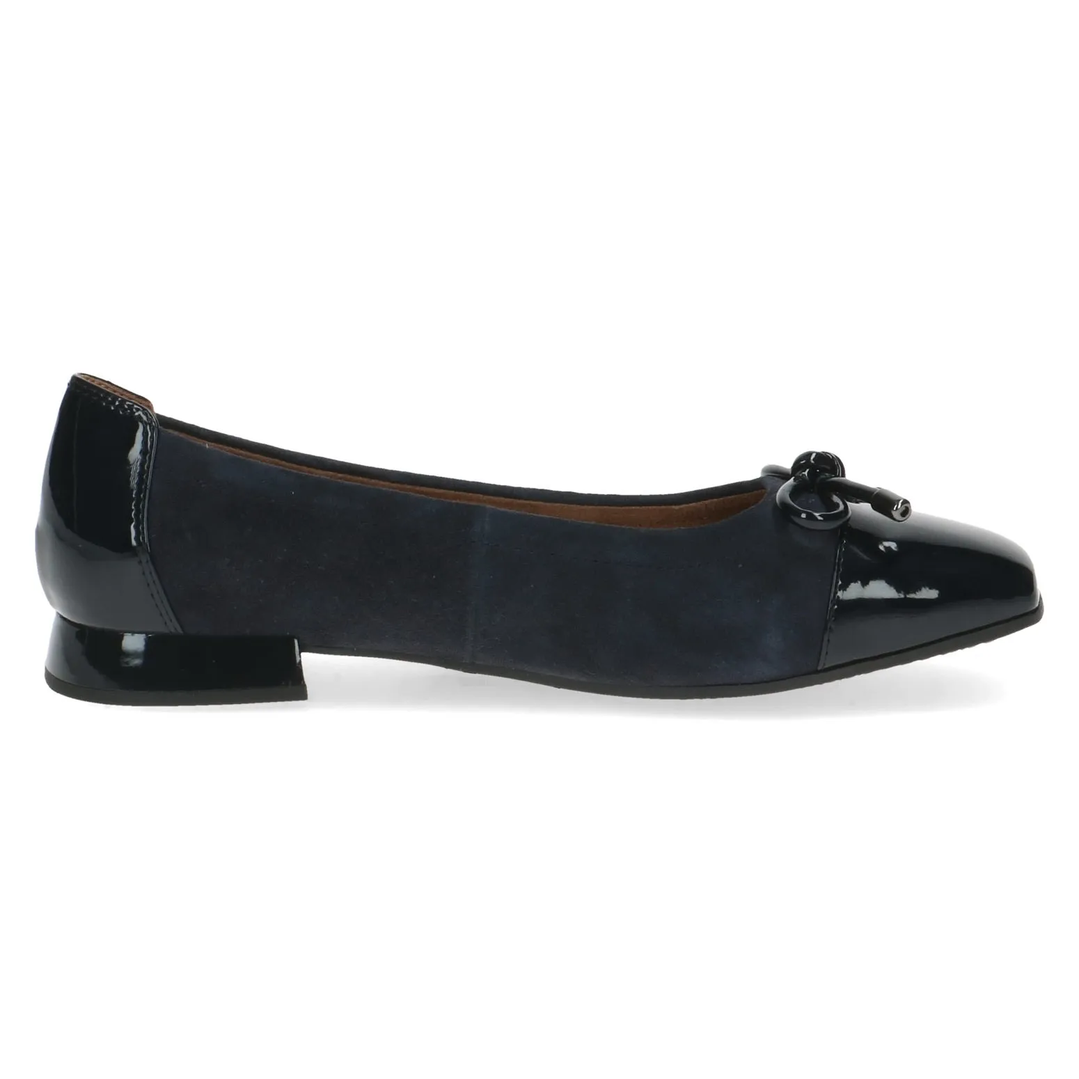 Caprice ballet pump with bow