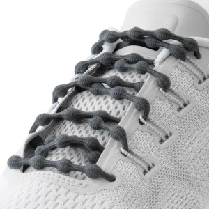 Caterpy Original No Tie Shoe Laces Gunmetal Grey