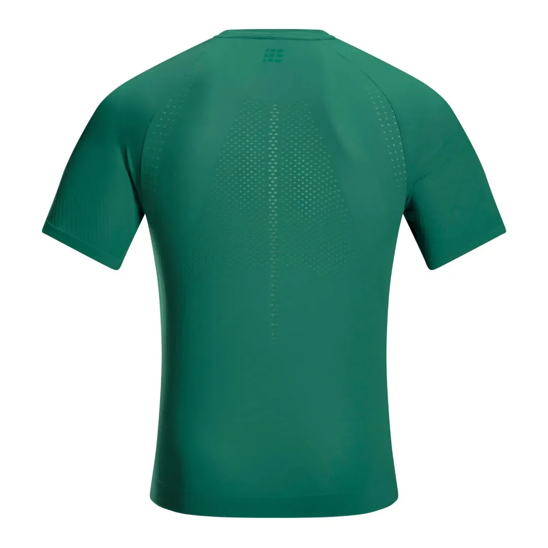 CEP Men's Ultralight Seamless Shirt Short Sleeve v2 - Green