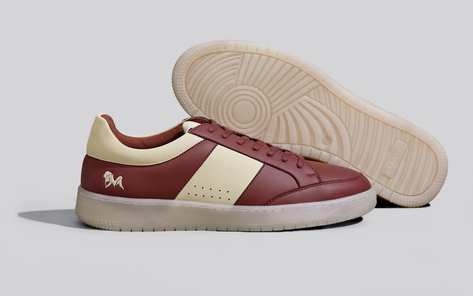 City Strides : Burgundy-ivory