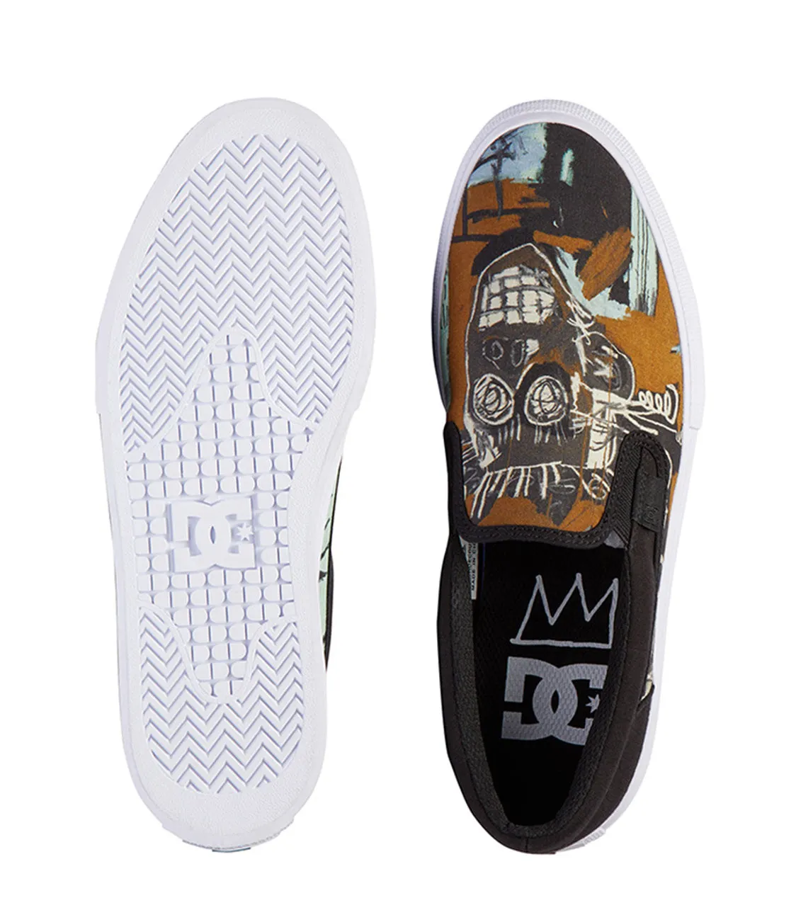 DC Mens Basquiat Manual Slip-On Shoes