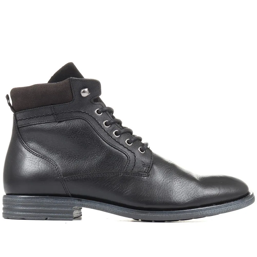 Docklands Leather Lace-Up Boots - DOCKLANDS / 321 008