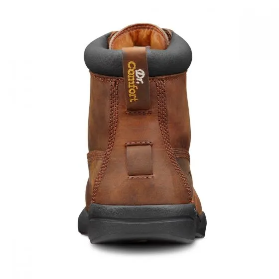 Dr. Comfort Men's Boots - Boss - Chestnut