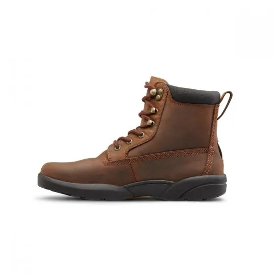 Dr. Comfort Men's Boots - Boss - Chestnut