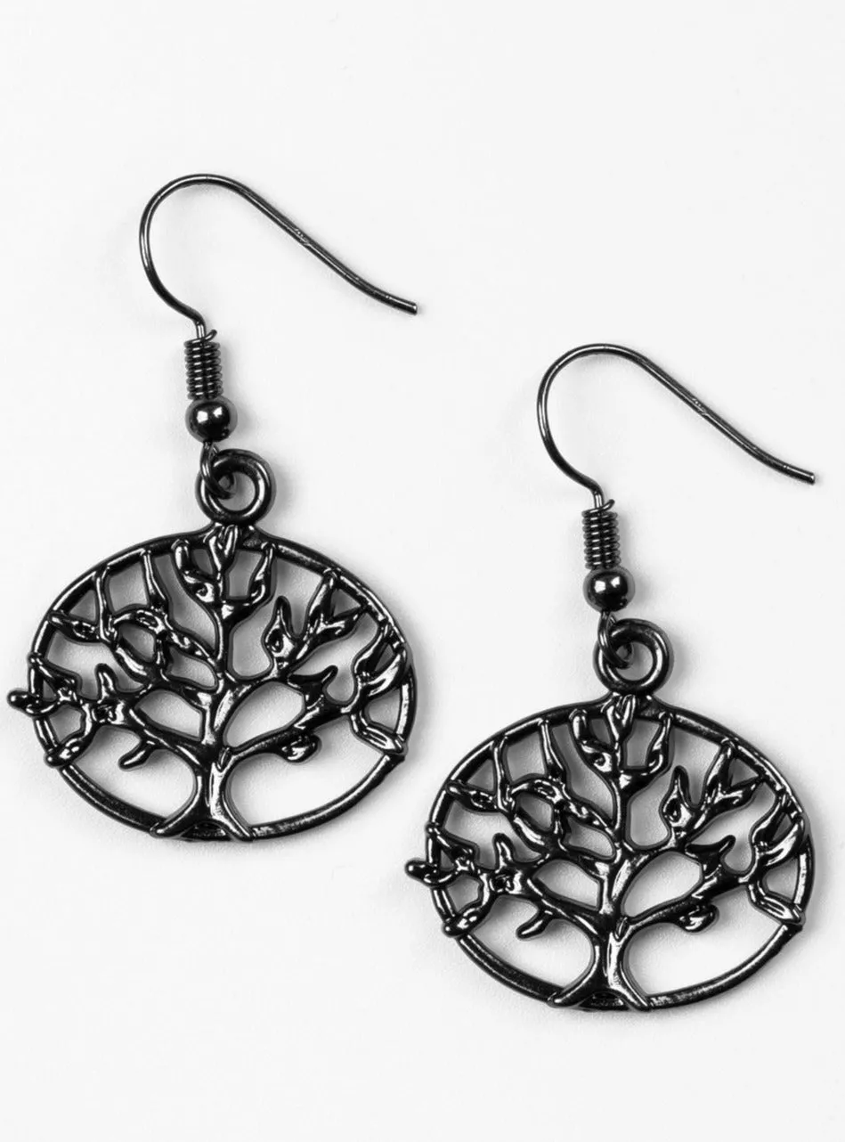 Dream TREEHOUSE Black Earrings