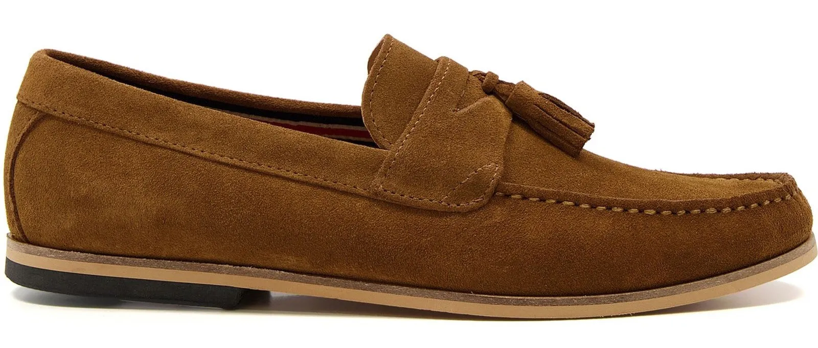 Dune Bart Mens Suede Leather Loafer