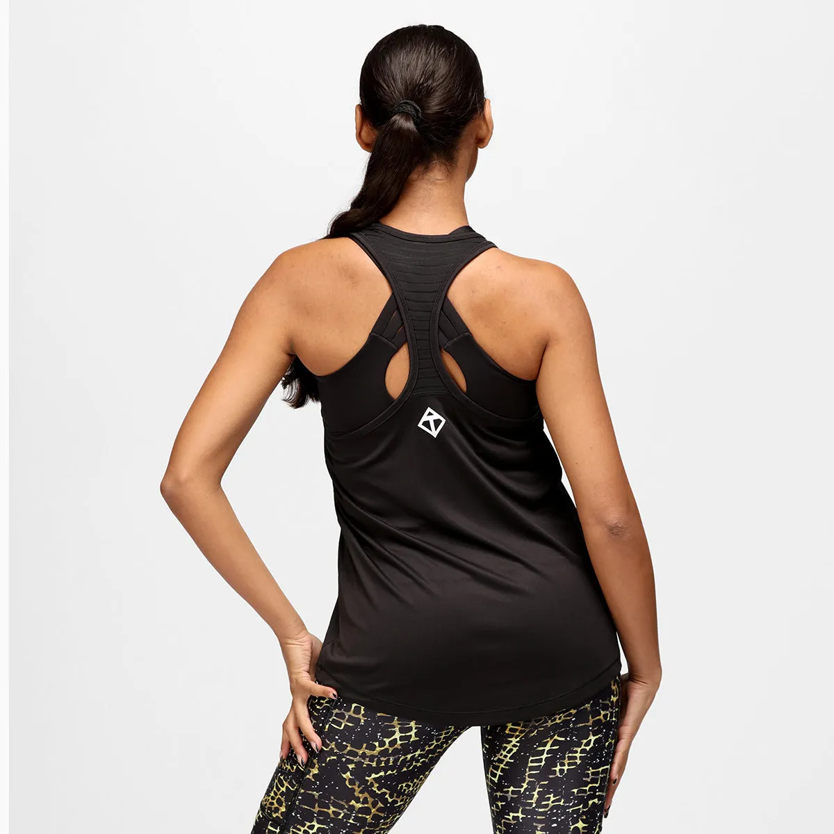 Eat Sleep Gym Repeat Mesh Racerback Vest