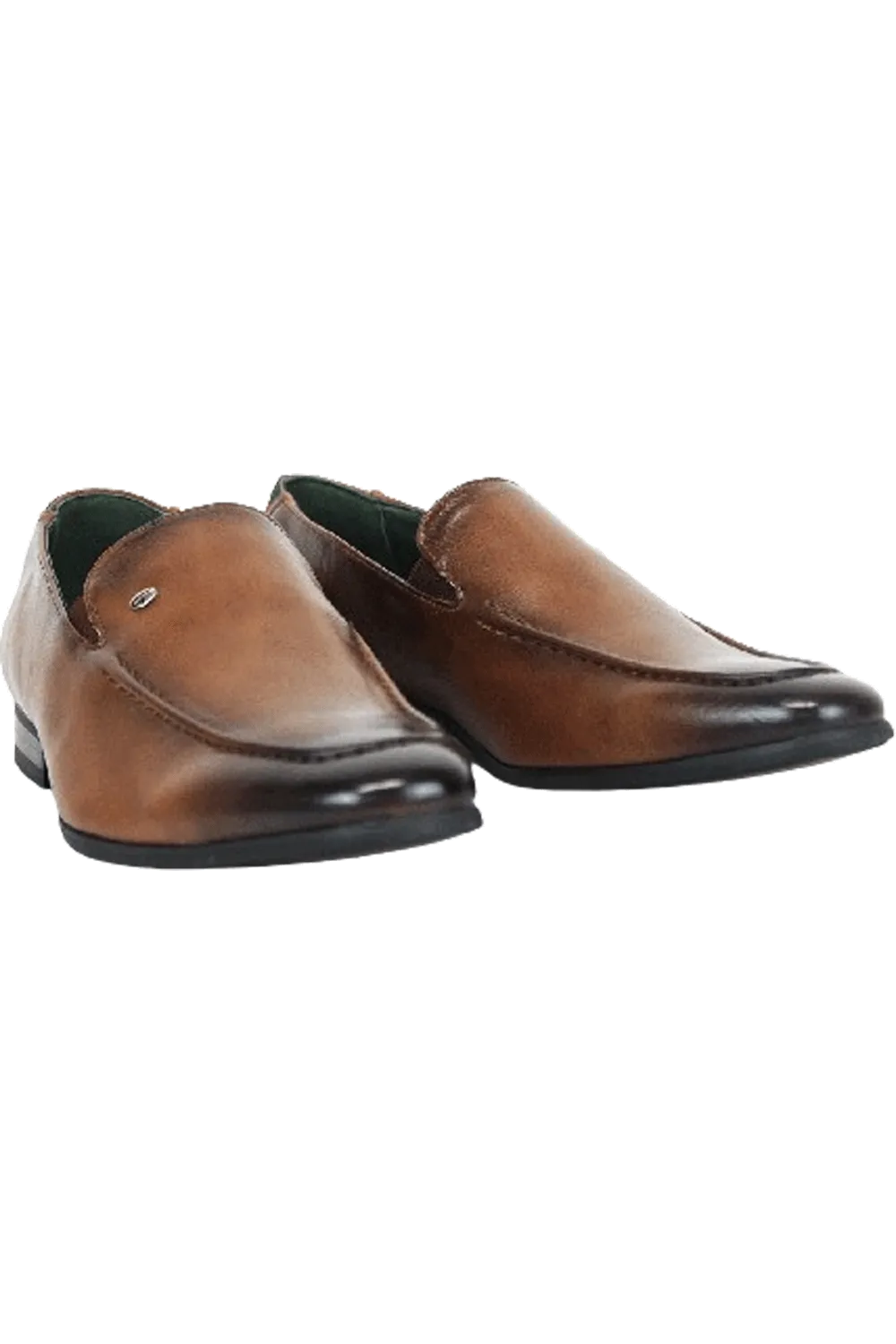 GINO PAOLI Tan Lloyd Slip On