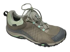 Green & Grey Boots Hiking Cmc, Size 8.5