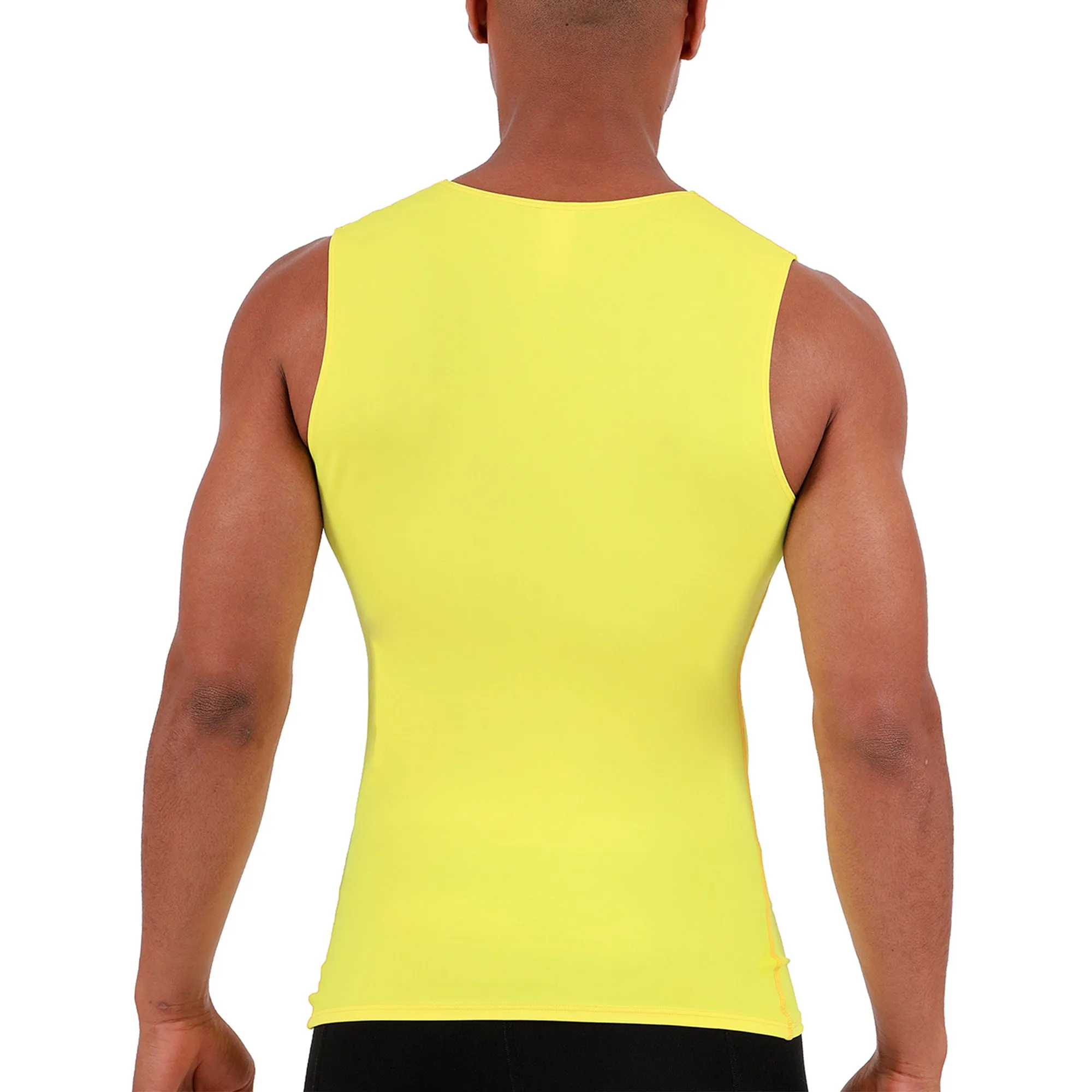 Insta Slim Medium Compression Sleeveless V-Neck Tank 2VAT0N1