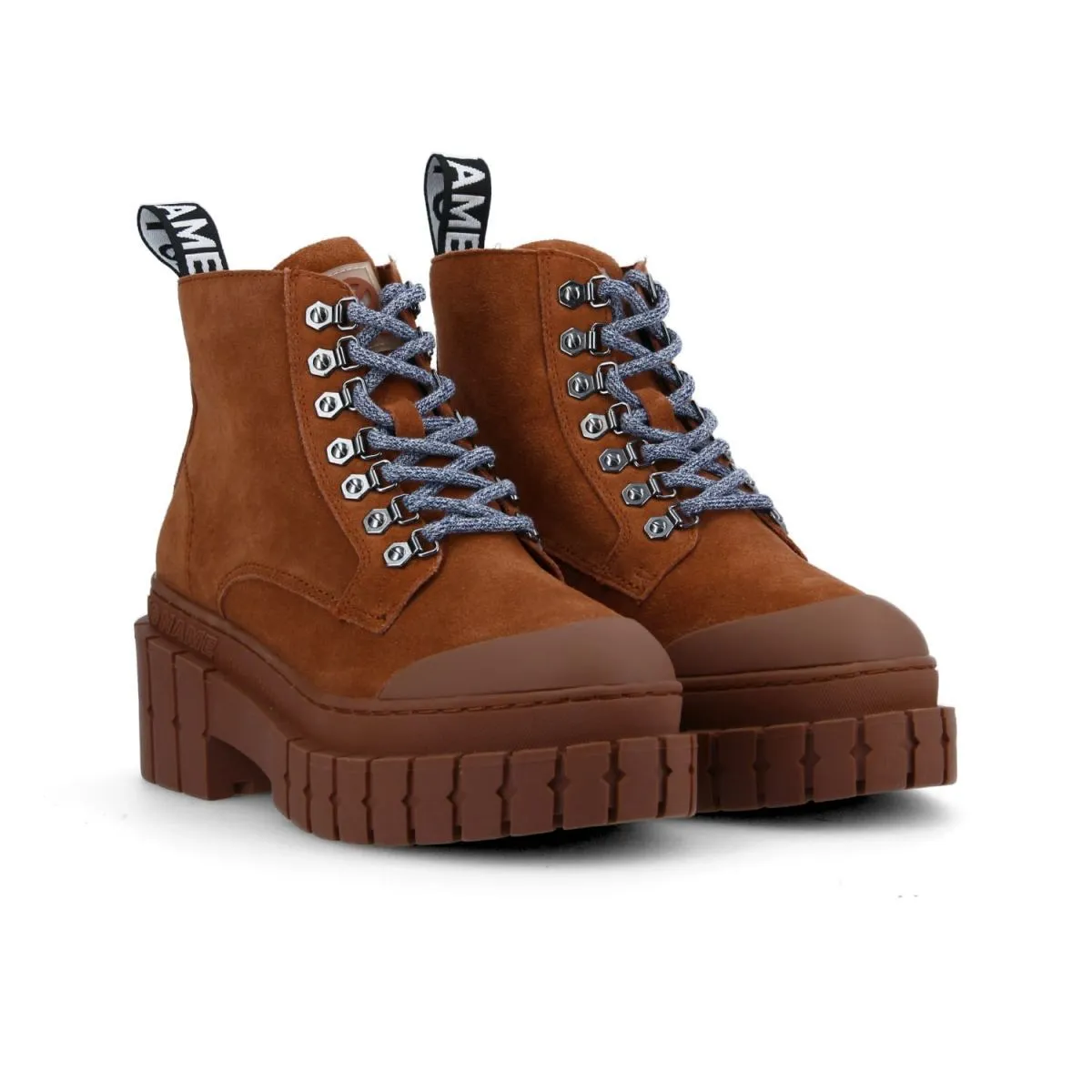 Kross Low Suede Chestnut Boots