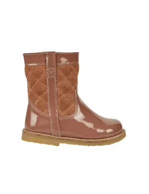 Lorride Boot - Rose Clay Patent