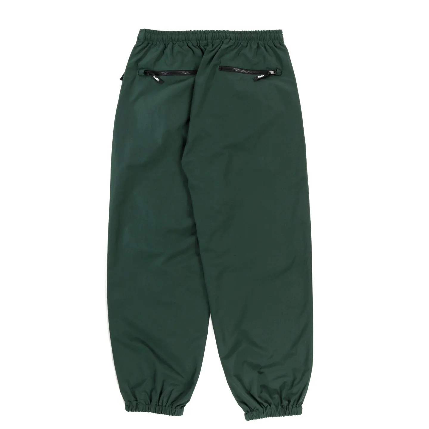 Green LQQK Studio Nylon Track Pant - Stylish Mens Athletic Wear